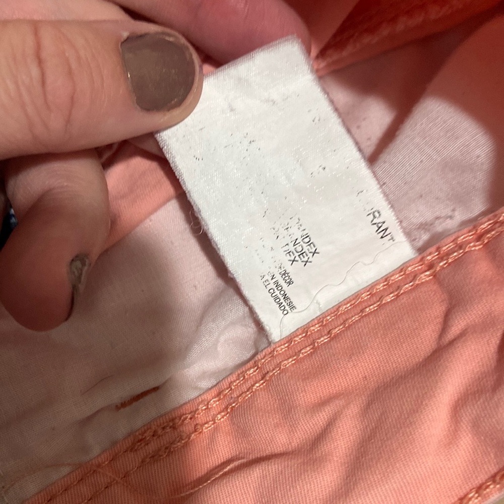Peach Women's Shorts Brandolino Brandy size 8 shorts Bermuda - Picture 12 of 13